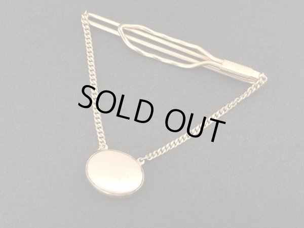 画像4: ANSON ネクタイピン タイチェーン ゴールド USA  (4)