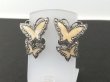 画像1: 2匹の蝶々 イヤリング USA (1)
