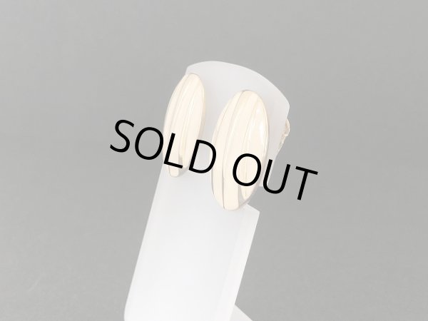 画像4: エナメルメタル イヤリング USA コスチュームジュエリー (4)