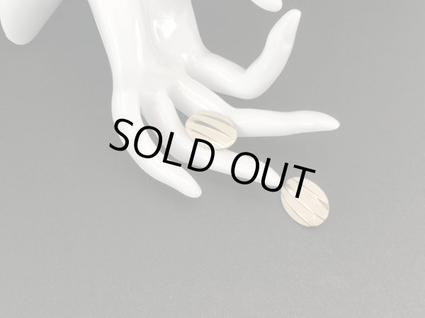 画像2: エナメルメタル イヤリング USA コスチュームジュエリー (2)