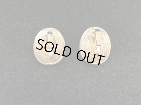 画像5: エナメルメタル イヤリング USA コスチュームジュエリー (5)