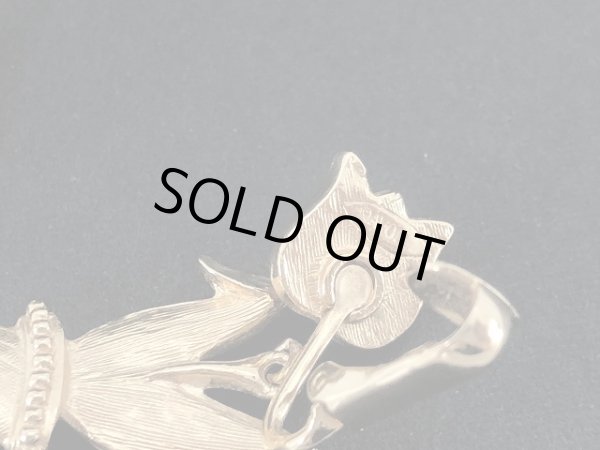 画像5: AVON エイボン フラワー チューリップ 揺れる イヤリング USA コスチュームジュエリー (5)