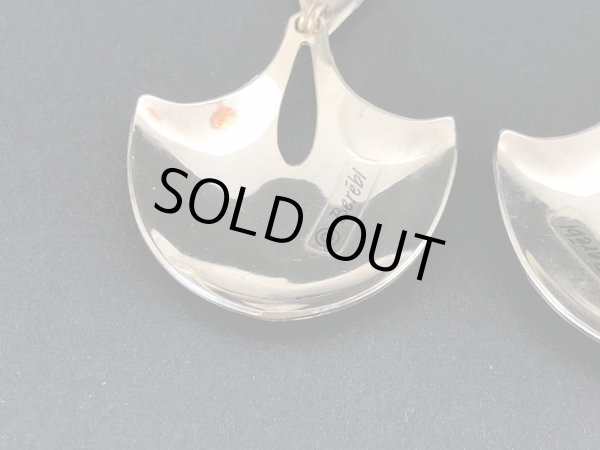 画像5: Edgar berebi エナメルメタル 揺れる 大ぶり ピアス USA (5)