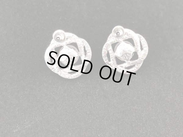 画像4: ラインストーン パール ピアス USA (4)