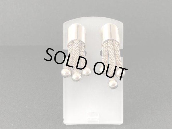 画像2: ゴールドトーン 揺れる イヤリング USA (2)