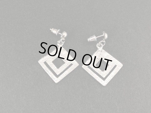 画像4: エナメル メタル 揺れる ピアス USA (4)