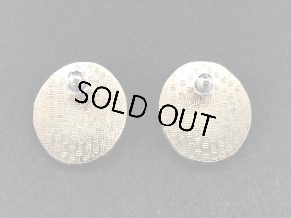 画像4: カラフル アフリカン エスニック デザイン エナメル メタル ピアス USA (4)