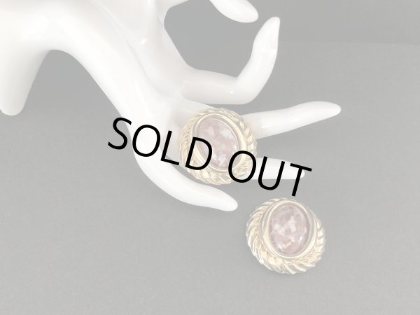 画像3: ゴールドトーン 大ぶり イヤリング USA (3)