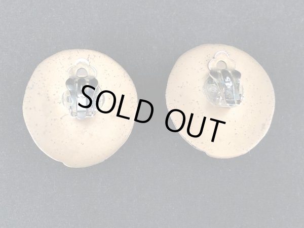 画像4: ゴールドカラー 大ぶり イヤリング USA (4)