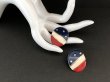 画像3: アメリカンフラッグ 星条旗 エナメルメタル ピアス USA (3)