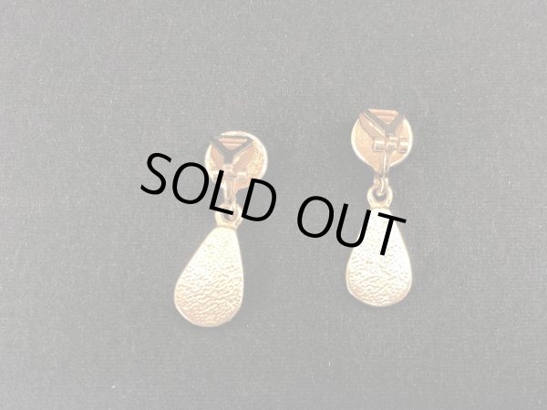 画像3: エナメルホワイト 揺れる イヤリング USA (3)