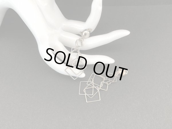 画像3: シルバートーン 揺れる イヤリング USA (3)