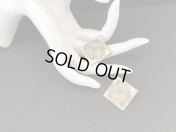 画像3: エナメルメタル パステルカラー ピアス USA (3)