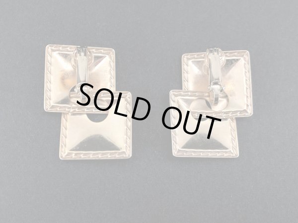 画像4: エナメル マーブルカラー イヤリング USA (4)