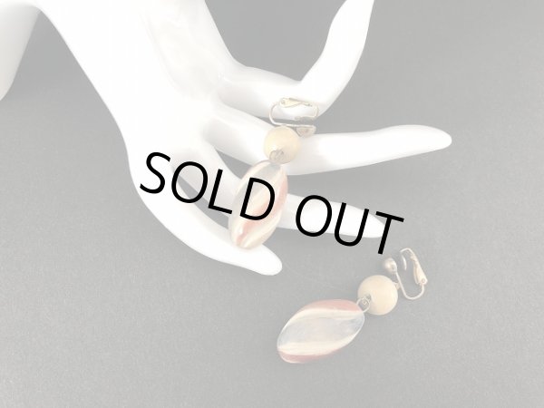 画像3: ビーズ 揺れる イヤリング USA (3)