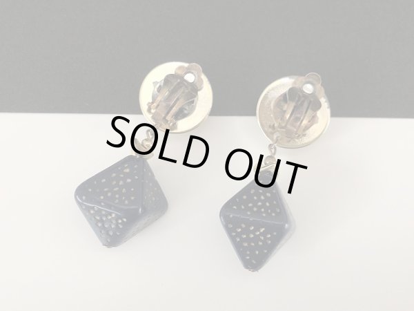 画像4: パール カボッション 揺れる イヤリング USA (4)