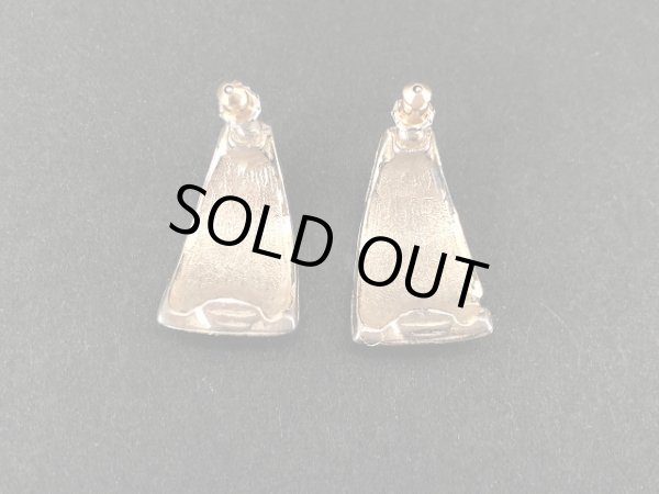 画像5: ブラック カラフル エナメルメタル ピアス USA (5)