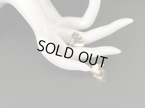 画像3: ゴールドトーン ? ハート イヤリング USA (3)