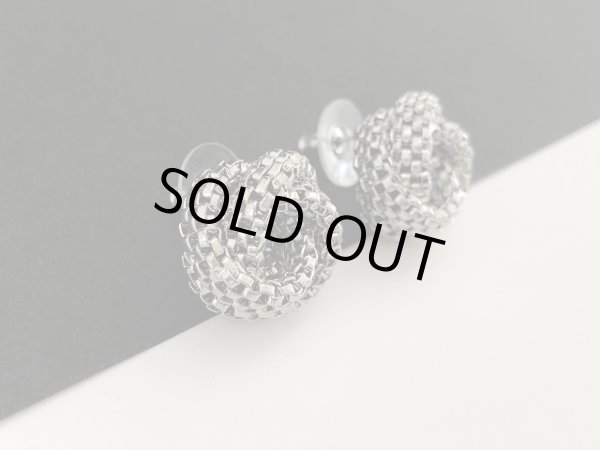 画像2: シルバートーン メッシュ ピアス USA (2)