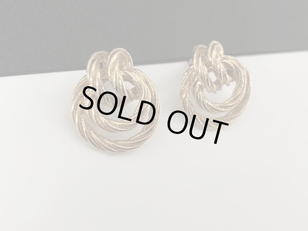 画像2: ゴールドトーン ピアス USA (2)