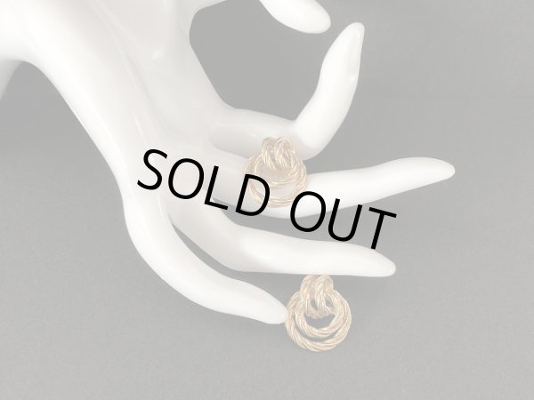 画像3: ゴールドトーン ピアス USA (3)