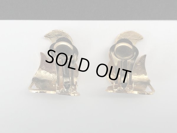 画像6: エナメルメタル バタフライ 蝶々 イヤリング USA (6)