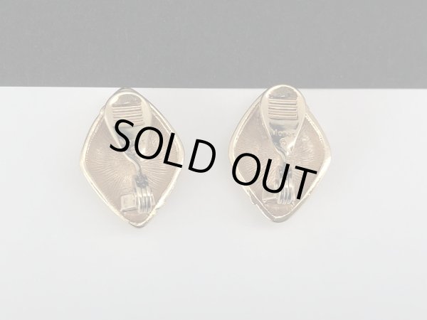 画像5: MONET モネ ゴールドトーン イヤリング USA ヴィンテージ コスチュームジュエリー (5)