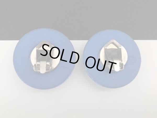 画像4: ブルーカラー 大ぶり イヤリング USA (4)