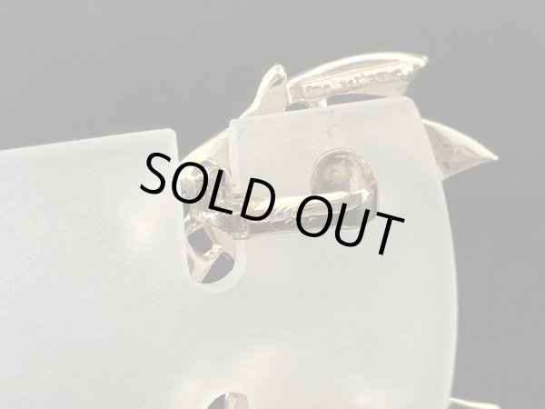 画像3: CORO コロ ゴールドトーン イヤリング USA (3)