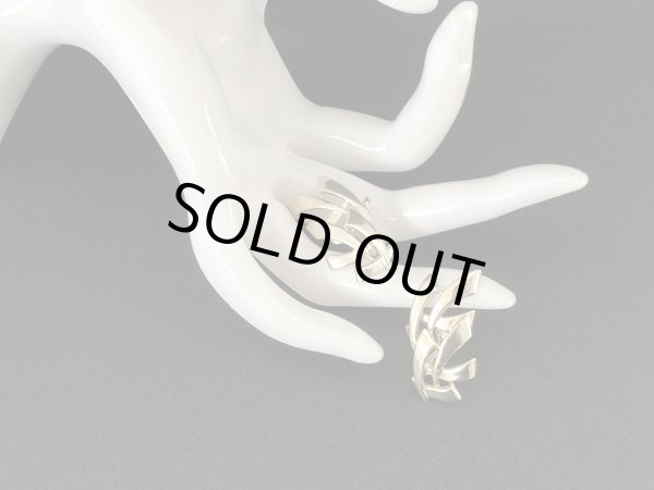 画像6: CORO コロ ゴールドトーン イヤリング USA (6)