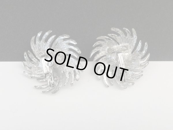 画像6: サラコベントリー SARAH COV シルバートーン パール 大ぶり イヤリング USA (6)