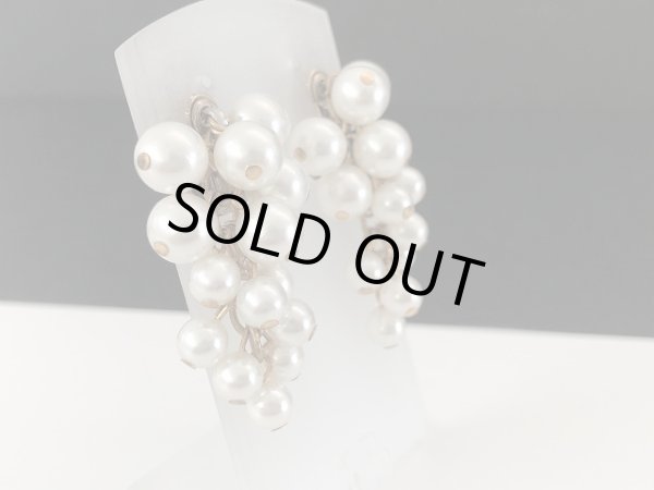 画像3: パールカラービーズ 揺れる イヤリング USA (3)