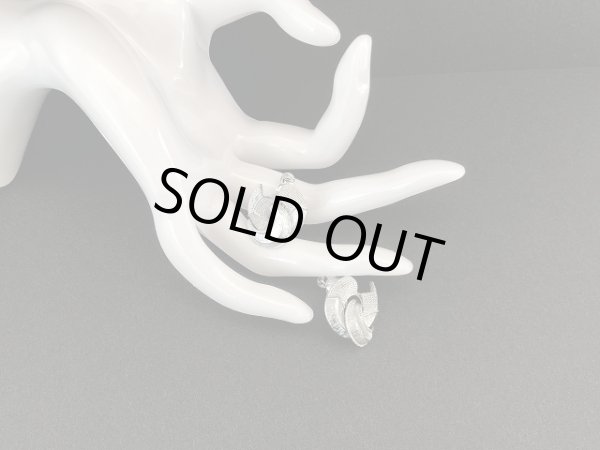 画像5: CORO コロ シルバートーン イヤリング USA ヴィンテージ コスチュームジュエリー (5)