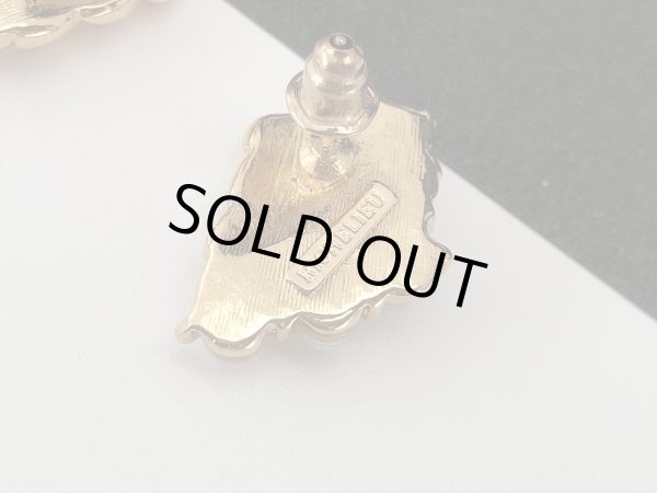 画像5: Richelieu リシュリュウ ゴールド パール ピアス USA (5)