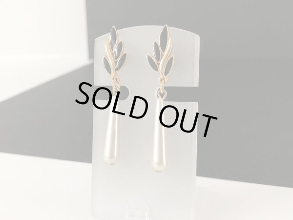 画像2: リーフ×パール 揺れるピアス USA (2)