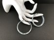 画像3: フラワーデザイン 大ぶり フープ ピアス USA (3)