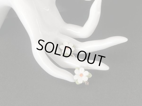 画像3: フラワー お花 イヤリング USA (3)