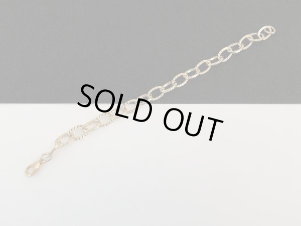 画像3: ゴールドトーン チェーン ブレスレット USA オールド ヴィンテージ (3)