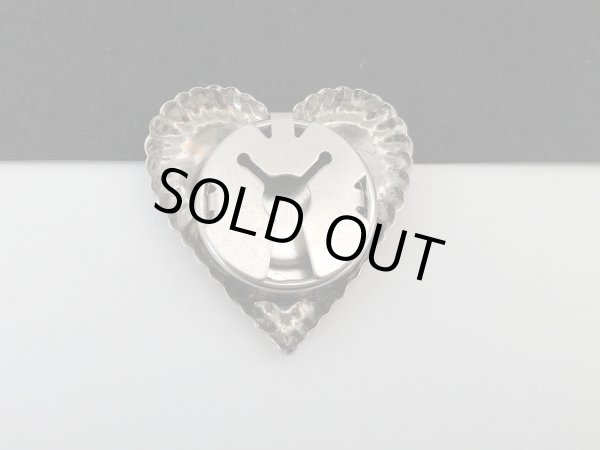 画像3: ボタン カバー ハート BUTTON COVER USA ヴィンテージ (3)