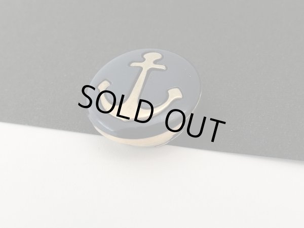 画像2: ボタン カバー アンカー ANCHOR BUTTON COVER USA ヴィンテージ (2)