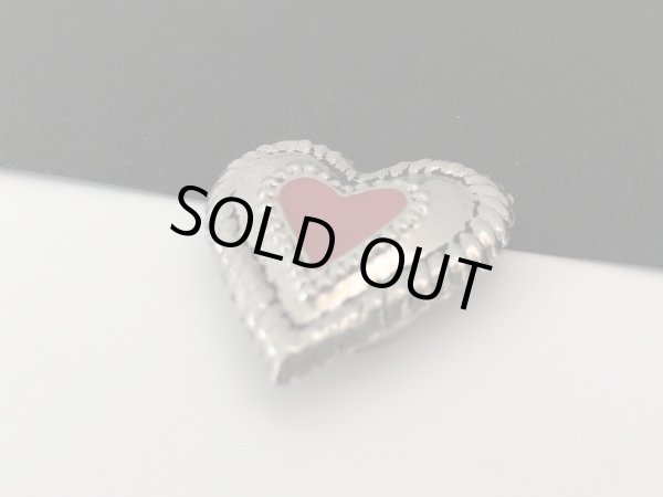 画像2: ボタン カバー ハート BUTTON COVER USA ヴィンテージ (2)