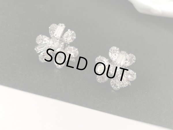 画像4: ラインストーン イヤリング USA (4)