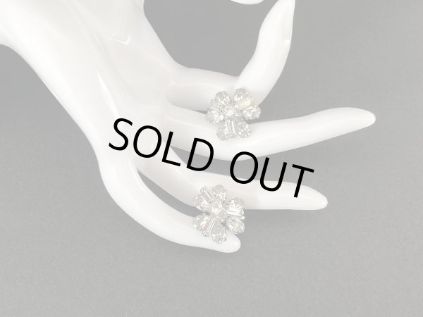 画像5: ラインストーン イヤリング USA (5)