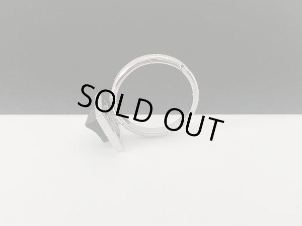 画像5: 指輪  リング シルバートーンシェルカラー USA  (5)