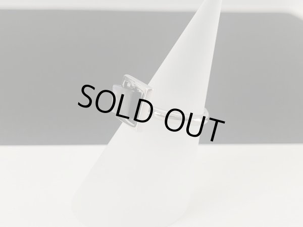 画像3: 指輪  リング シルバートーンシェルカラー USA  (3)