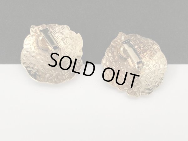 画像4: エナメル フラワー イヤリング USA (4)