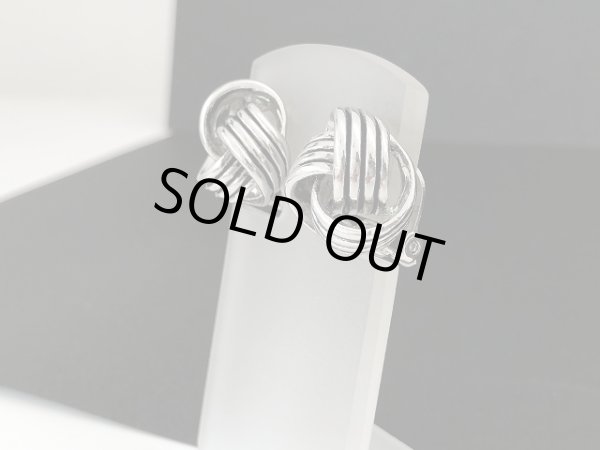 画像4: シルバートーン イヤリング USA (4)