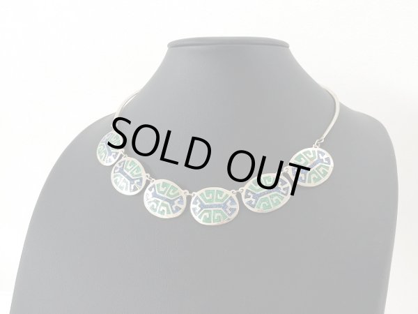 画像2: ヴィンテージ Alpaca mexico チョーカー ネックレス USA (2)