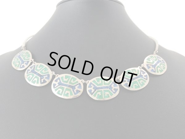 画像3: ヴィンテージ Alpaca mexico チョーカー ネックレス USA (3)