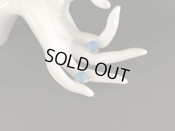 画像3: カラーカボション スモールイヤリング USA (3)